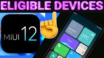 MIUI 12 Supported Devices | MIUI 12 Eligible Devices | MIUI 12 Features | MIUI 12 India Launch Date
