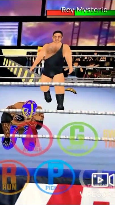 Andre the Giant hits 619 on Rey Mysterio | WR3D #Shorts
