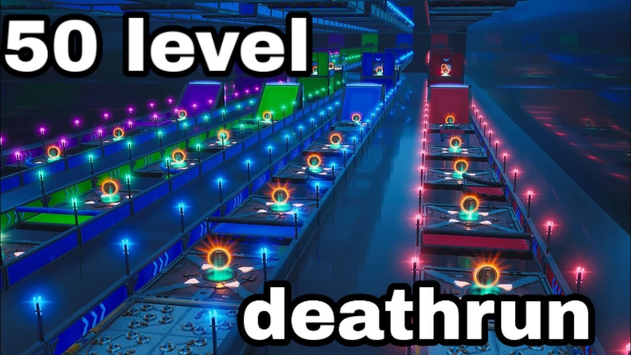 50 Level Deathrun [HARD] - Backrooms [ lkt ] – Fortnite Creative Map Code