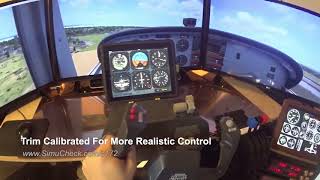 Build a simulator with older tech to save money - Cessna 172 Flight Simulator
