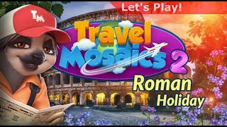 Let's Play: Travel Mosaics 2 - Roman Holiday screenshot 1