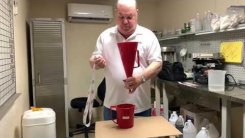 X-Plore Marsh Funnel Viscosity Test