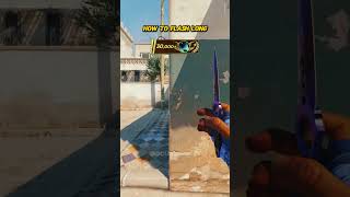 HOW TO FLASH LONG ON DUST 2 #shorts #cs2