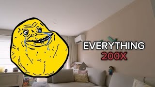 first 16 seconds of verity but every word repeats by its length x 20