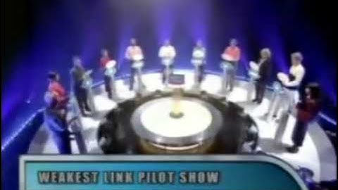 Weakest Link UK pilot 2000 clip