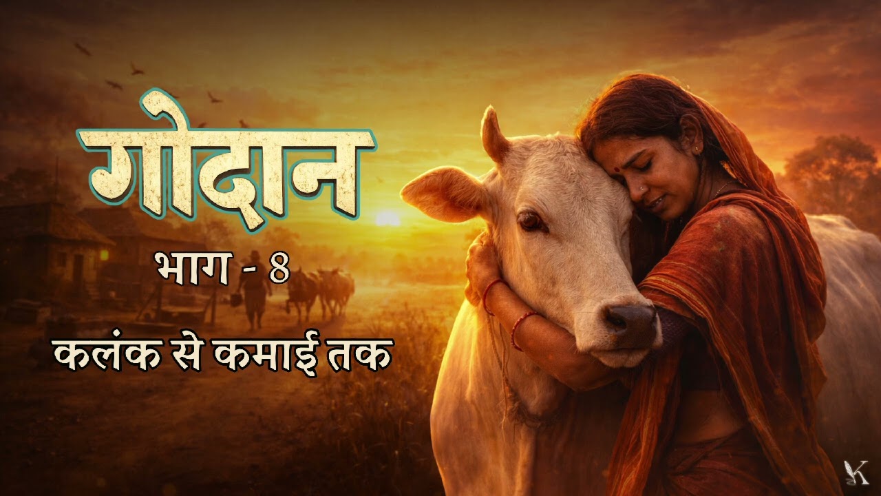 गोदान-भाग-8  | लेखक - मुंशी प्रेमचंद | वक्ता - करण सिंह