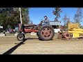 Antique Tractor pulls to end of Track,Richmond Corner,NB September 25th,2025