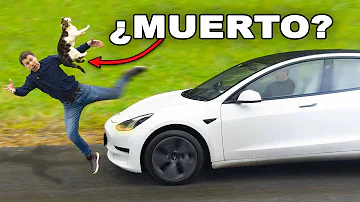 ¿Puedes empujar un coche Tesla?