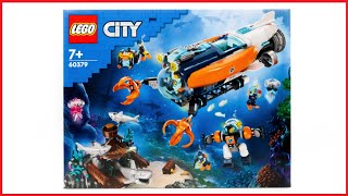 LEGO City 60379 Deep-Sea Explorer Submarine Speed Build
