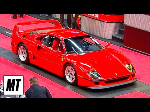 Video: Sjeldne Ferrari solgt til veldedighet auksjon for $ 10 millioner