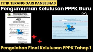 Jadwal Pengumuman Kelulusan Pppk Guru 2024 Setelah Pengolahan Dan Integrasi Nilai Oleh Panselnas