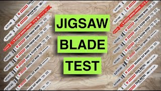 Diablo Jigsaw Blade TEST! 20 piece set for wood and metal.