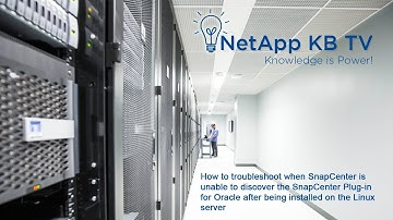 How to troubleshoot when SnapCenter is unable to discover the SnapCenter Plug-in for Oracle
