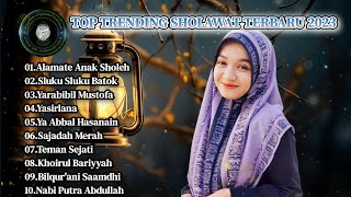 Dj Sholawat Terbaru 2023 Alamate Anak Sholeh Sajadah Merah  Bass  Ning Umi Laila