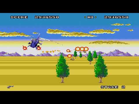 SEGA Mega Drive Classics - PS4 - Super Thunder Blade - High Score - 3,024,560 Pts