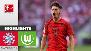 Many New Faces At Bayern Win! | Fc Bayern München - Vfl Wolfsburg 2-0 | Md33 – Bundesliga 2023/24