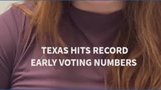 Texas Sees Shocking Early Voting Numbers
