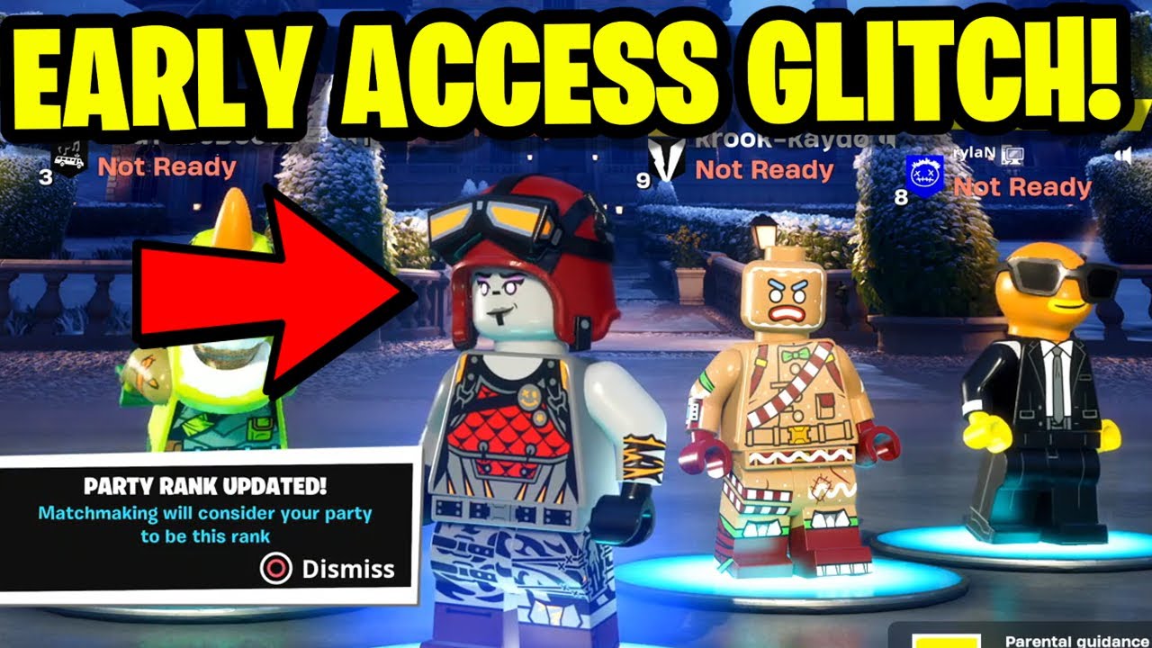 How to Get EARLY ACCESS to Fortnite Lego Glitch! (Working Method) 