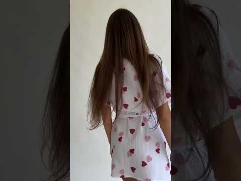 Купить Мусліновий комплект трійка з мереживом LINGERIE 170717 в Украина в Lingerie.ua - Одяг для дому та відпочинку, Відео 1