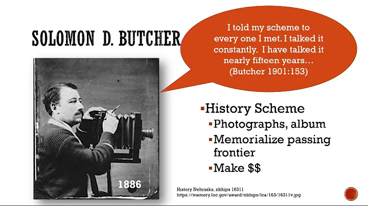 Solomon Butcher's History Scheme