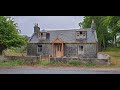 Abandoned croft house  scotland