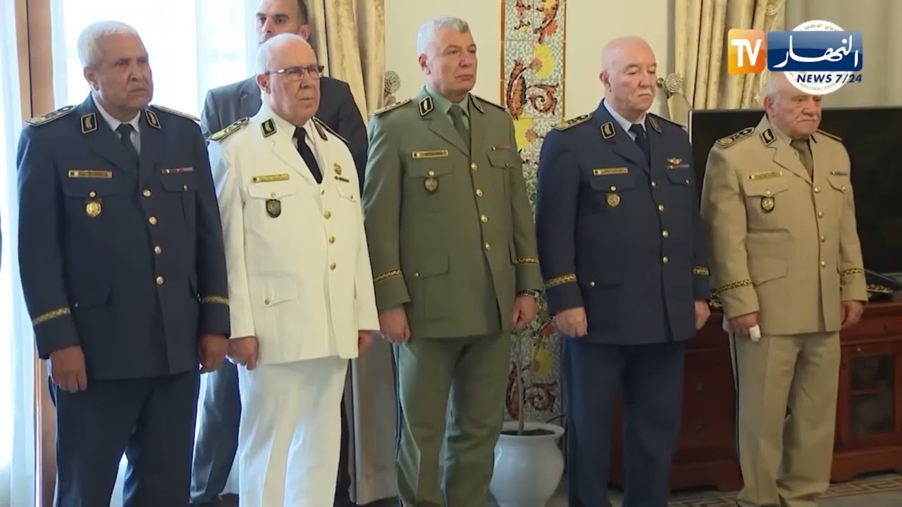 دفاع ..الفريق أول السعيد شنقريحة يترأس مراسم حفل تقديم تهاني عيد الأضحى المبارك