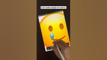 Let’s draw emojis 😍we all want #shorts #procreate