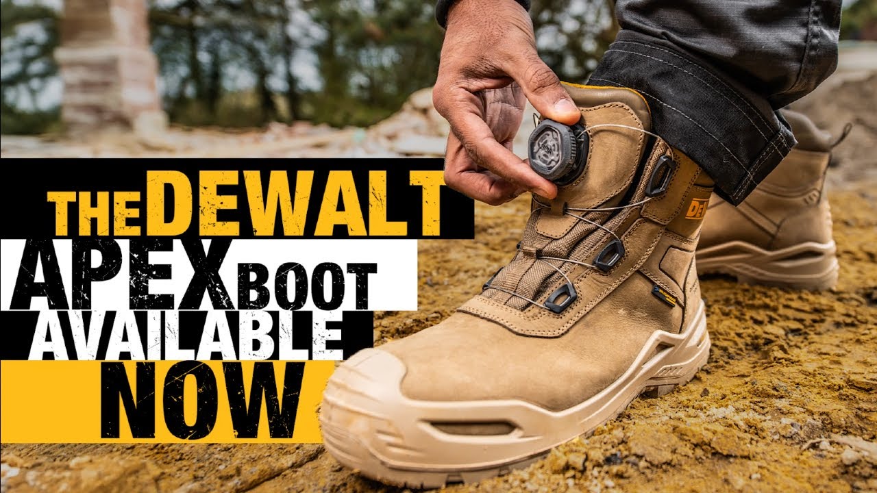 DEWALT Apex BOA® Waterproof, Leather, Composite Safety Toe Work
