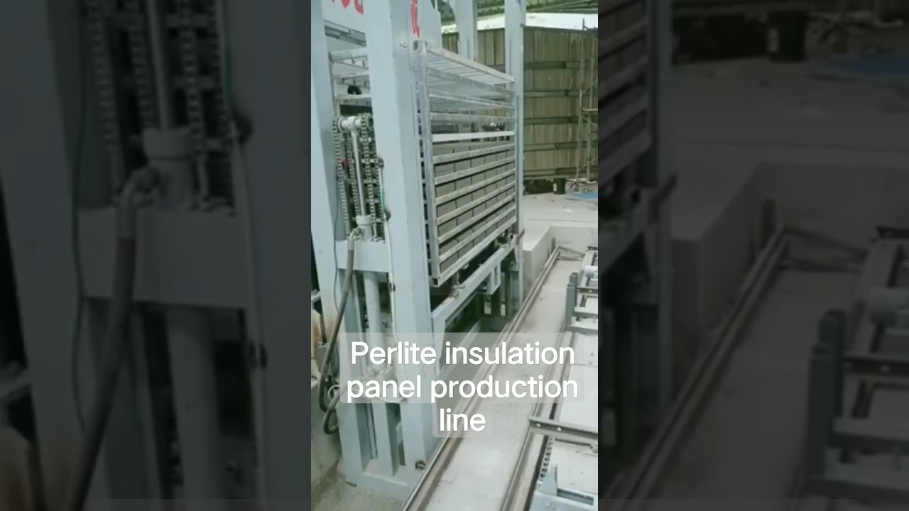 Perlite insulation panel production line