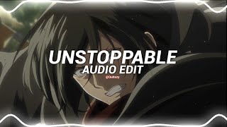 unstoppable - sia [edit audio] Resimi