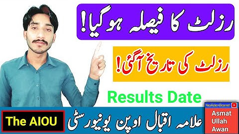 AIOU Autumn 2022 Results Date Anounced | AIOU Results Decision Anounced | AIOU Results | The AIOU