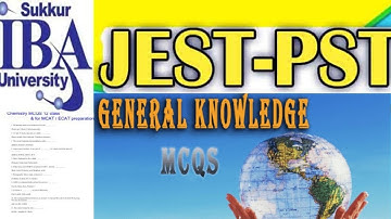 pst jest general knowledge MCQs/general knowledge MCQs/pst jest test preparation