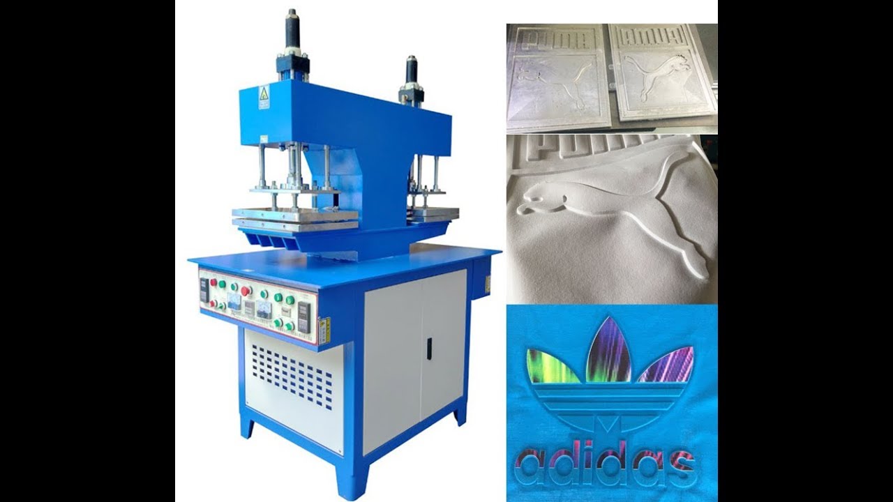 Pin on 3D fabric embossing machine