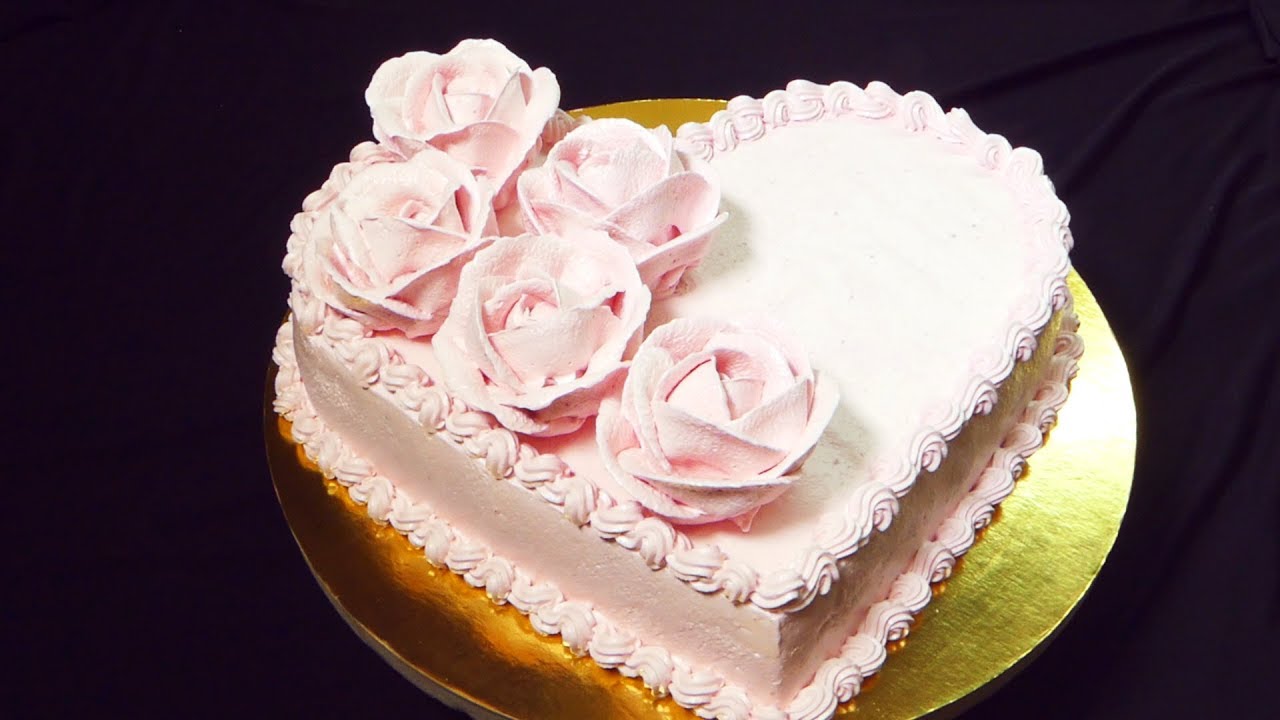 DIY Heart Cake Stencil | Heart Cake Cutter | Template - YouTube