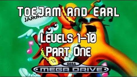 TOEJAM and EARL Sega Mega Drive Collection Level 1 to 10