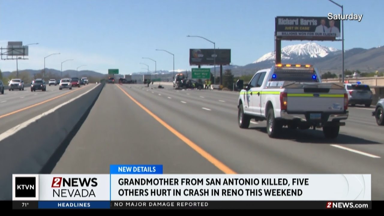 Update: State Police investigating fatal crash on I-580 and Moana Lane ...