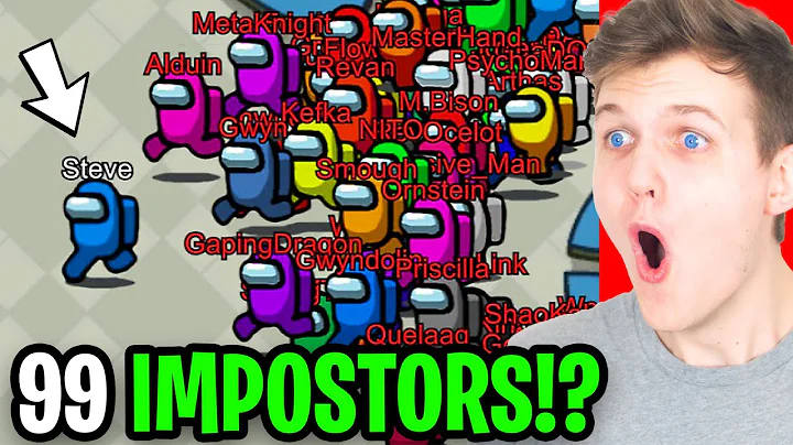 LANKYBOX Reacts To AMONG US With 99 IMPOSTERS! (BEST AMONG US ANIMATIONS!)