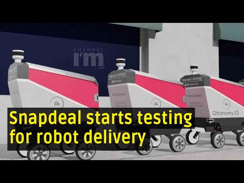 Snapdeal starts testing robots for order deliveries