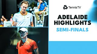 Draper Takes On Bublik, Korda Faces Lehecka | Adelaide 2024 Semi-Final Highlights