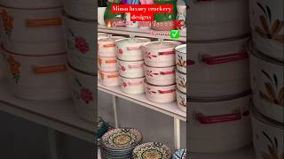 Ceramic Ware Bowl Set With Plastic Lid Microwave Safe Set crockery review shorts