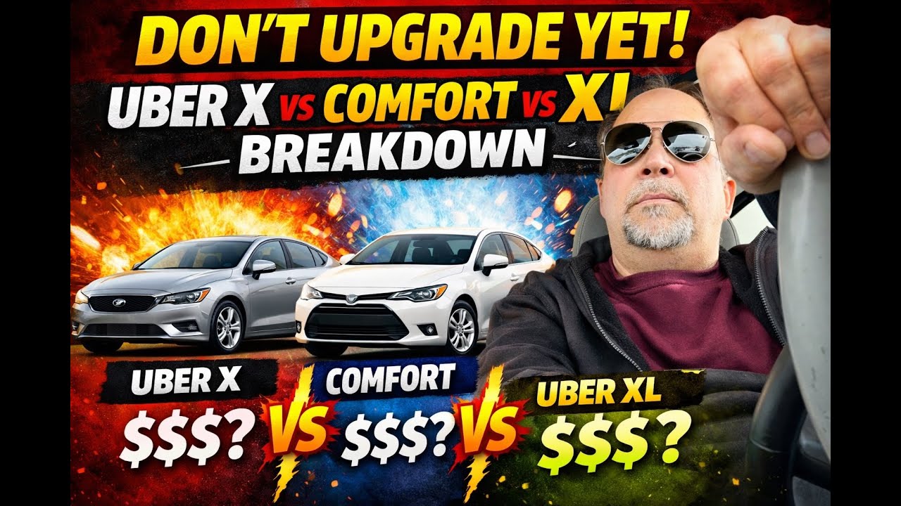 Don't Upgrade Yet! Uber X vs Comfort vs XL Breakdown