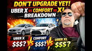 Don't Upgrade Yet! Uber X vs Comfort vs XL Breakdown