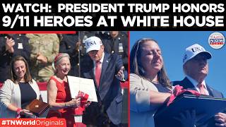 Full FULL SPEECH: Trump Delivers Powerful Tribute to 9/11 Victims and First Responders at White House News