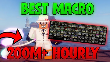 BEST Auto FISCH Macro Roblox! How To Macro In Fisch Roblox! (Roblox Fish)