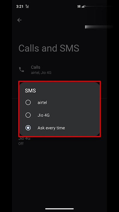 How to Change SMS SIM | SMS ko SIM 1 se SIM 2 me kaise change kare | #shorts