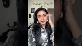 Amazon finds affordable earrings ❤️.  #youtubeshorts #earrings #style #affordable #viral #trending