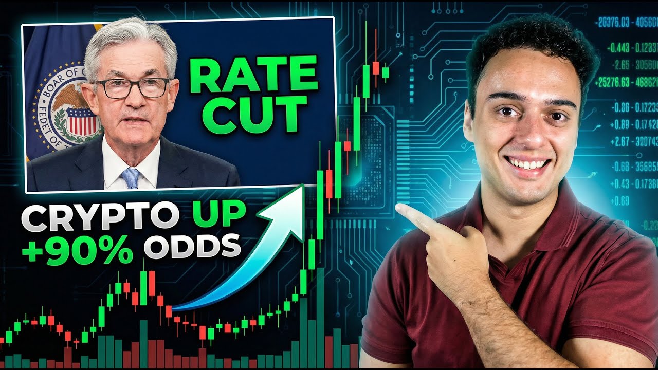 Fed Rate Cut Confirmed? 90% Odds of a Crypto Explosion! - YouTube