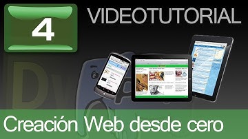 Cap 4: Crear Web con Dreamweaver, PHP, MySQL...apta para Navegadores, Pads y Móviles desde cero.
