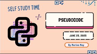 Practicing Pseudocode #python
