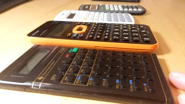 40 YEARS OLD CALCULATOR //Ti 25 REVIEW